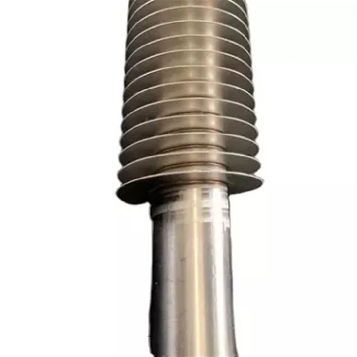 Tubo De Aleta Helicoidal De Aluminio Inoxidable